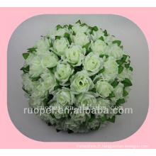 Boule de mariage/boule de fleurs artificielle pas cher remise de rose